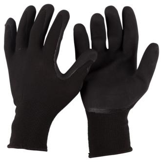 Trädgårdshandskar, svarta