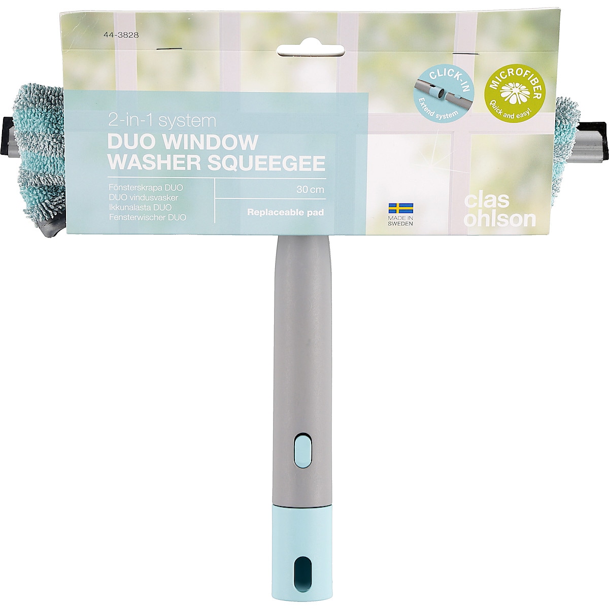 DUO Smart Microfiber fönsterskrapa 