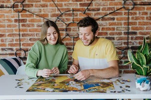 Trefl Iconic Moments Palapeli 1000 palaa, Kaunotar ja hirviö