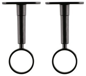 Rörhållare för 25 mm rör öppen gavel, 2-pack