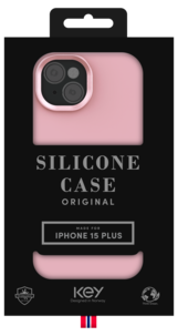 Silikonskal för iPhone 15 Plus, Key Original
