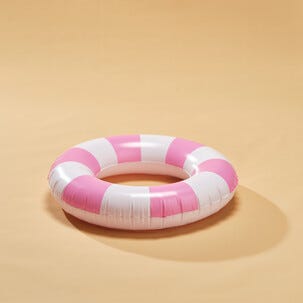 Badring barn, randig 52 cm, från 3 år