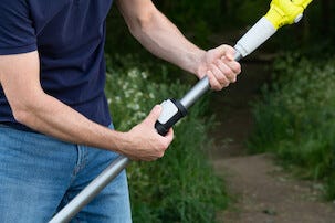 Ryobi batteridriven stångsekatör RY18PLA-0