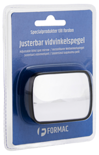 Backspegel vidvinkel självhäftande, 45 x 65 mm