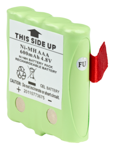 Batteri 4,8 V 600 mAh