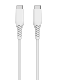 USB-C-kaapeli 2 m USB-C–USB-C, Clas Ohlson
