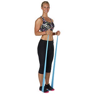 Träningsband medium, Asaklitt