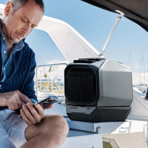 EcoFlow Wave 3 Siirrettävä ilmastointilaite asuntovaunuun ym.