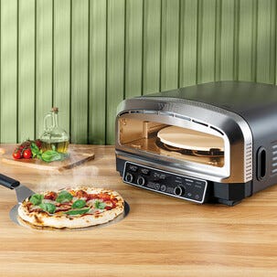 Wilfa Crust elektrisk pizzaovn med roterende pizzastein
