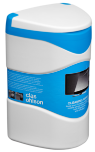 Våtservetter för skärmrengöring