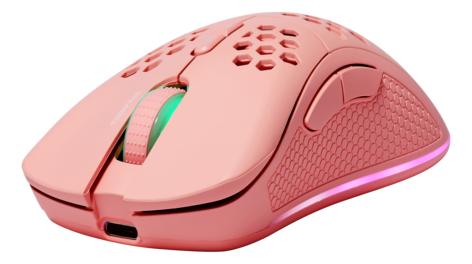 Deltaco Gaming trådløs gamingmus GAM-120-P, rosa