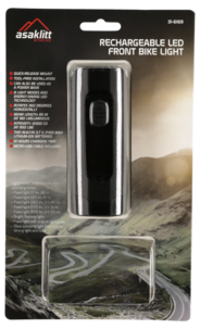 Cykellampa fram LED 850 lm, Asaklitt