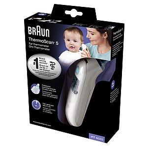 Örontermometer Braun ThermoScan 5 IRT 6020