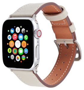 Anmiki Apple Watch klokkereim 40 og 41 mm, skinnimitasjon
