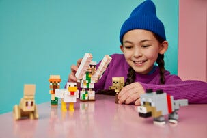 LEGO Minecraft Kanajockey ja hyökkäys aavikolla 21592, 9+
