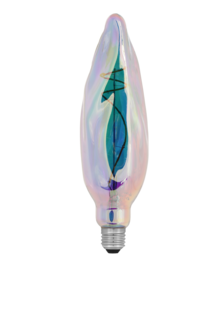 LED-lamppu E27 himmennettävä Rainbow, erittäin lämmin valkoinen, 248 mm