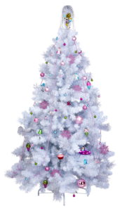 Joulukuusi, valkoinen 180 cm