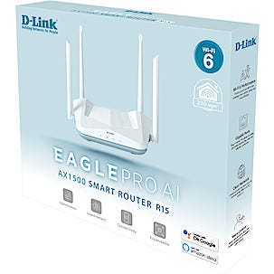 D-link R15 AX1500 WiFi 6-router