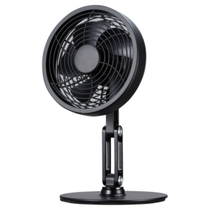 Justerbar USB-fläkt med 3 hastigheter, svart