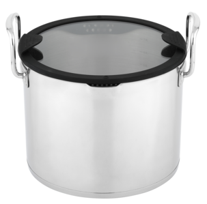 Kastrullset induktion rostfritt stål, 6 delar