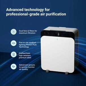 Blueair Classic Pro CP7i luftrenare HEPASilent, 131 m2