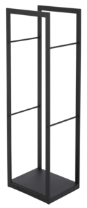 Halkoteline sisälle 110 cm metallia 