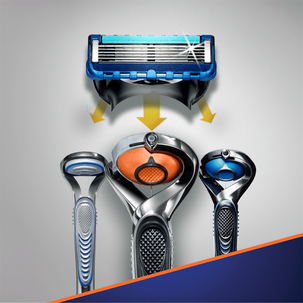 Gillette Fusion ProGlide, barberblad, 8-pack