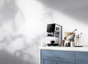 Xiaomi espressomaskin halvautomatisk med mjölkskummare