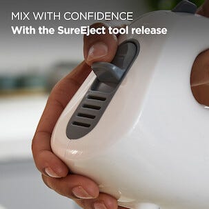 Kenwood QuickMix+ elvisp med degkrokar, HMP50.000WH 