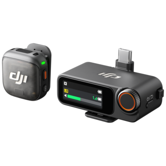 DJI Mic 3 trådlöst mikrofonsystem (1 TX + 1 RX)