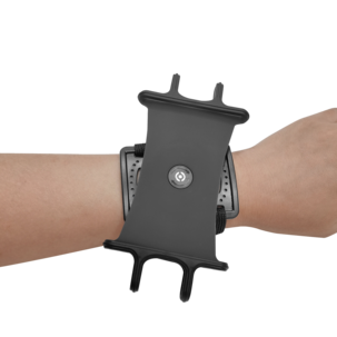 Celly WristBSportBK Mobiilipidike juoksemiseen, musta
