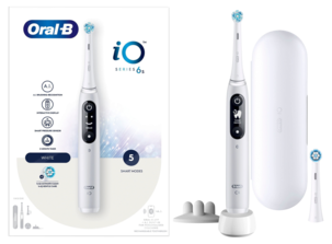 Oral-B iO 6 elektrisk tannbørste, 5 innstillinger