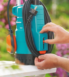 Gardena 4000/2 pumpe for regnvannstank