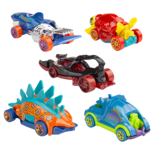 Hot Wheels Auto, 5 kpl, lajittelematon, yli 3-vuotiaille
