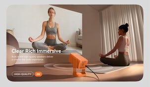 Wanbo Cube 1 portabel projektor med Android TV