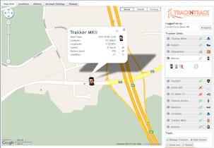 GPS-spårning/larm Trackntrace