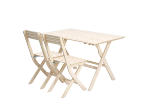 Hopfällbart bord, utemöbler trä
