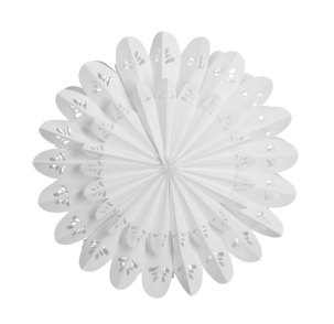 Northlight adventsstjerne i papir, hvit, 50 cm