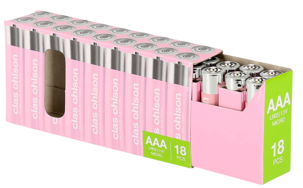 Alkaliskt batteri AAA/LR03 18-pack Clas Ohlson