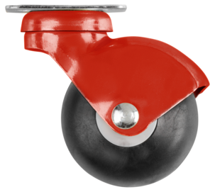 Möbelhjul Boule, röd