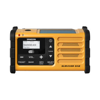 Sangean sveiveradio MMR88 DAB USB, solcelle og dynamo