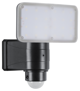 Batteridriven lampa med rörelsesensor utomhus