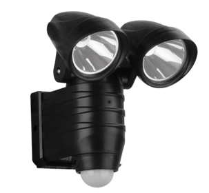 Batteridrevet vegglampe med bevegelsessensor