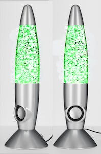 Kaiutin ja glittervalaisin