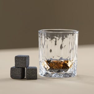Whiskeystenar, iskuber av lavasten, 8-pack