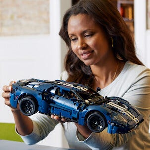 LEGO Technic 2022 Ford GT racerbil 42154, fra 18 år