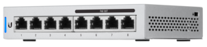 Ubiquiti Switch 8 (60 W PoE), nettverksswitch