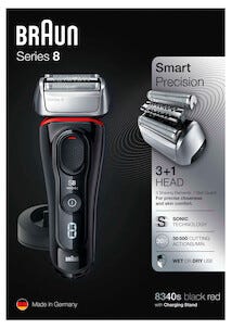 Braun Series 8 8340s Wet & Dry, rakapparat