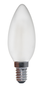 Kronljuslampa dimbar LED E14 2,2 W, varmvit
