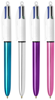 Bic 4 colours Shine kulepenn